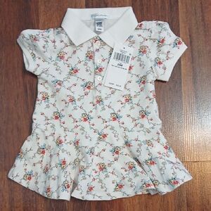 Polo by Ralph Lauren White Floral Polo Dress